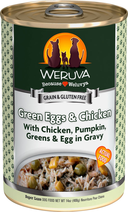 Weruva Dog Food Green Eggs & Chicken 14oz