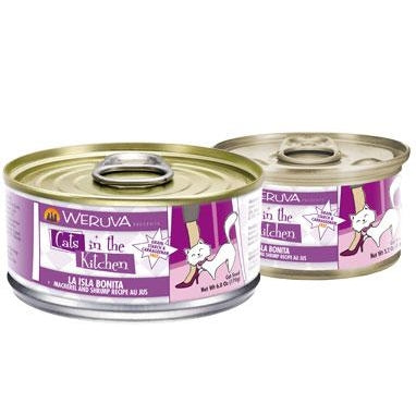 Weruva Island Bonita Mackerel and Salmon 3.2 oz