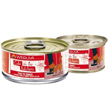 Weruva Two Tu Tango Tuna and Turkey 3.2 oz