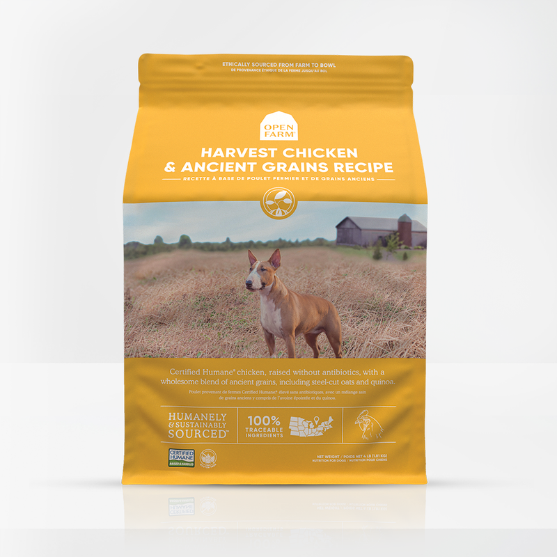 Open Farm Harvest Chicken & Ancient Grain Dry Dog Food