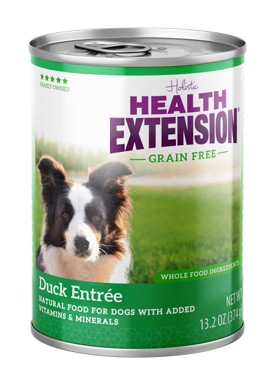 Holistic Health Extension Grain Free Duck Entree Canned Dog Food, 13.2 oz