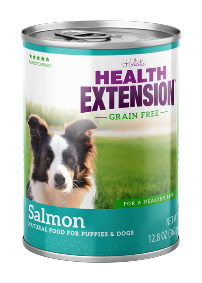 Holistic Health Extension Grain Free Salmon Canned Dog Food, 13.2 oz