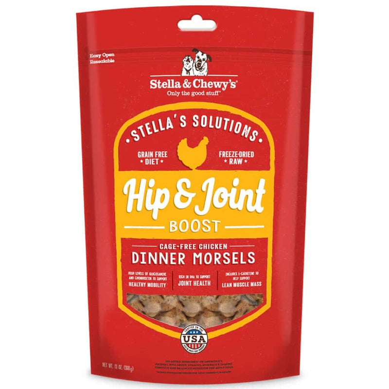 Stella & Chewy's Stella's Solutions for Dogs Hip & Joint Boost Freeze-Dried Raw Dinner Morsels 13oz