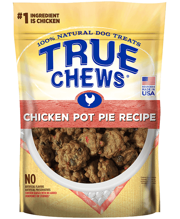 True Chews Chicken Pot Pie Recipe Dog Treats, 12 oz
