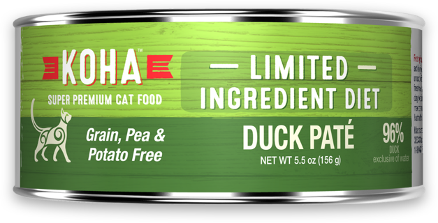 Koha Limited Ingredient Diet Duck Paté Cat Food