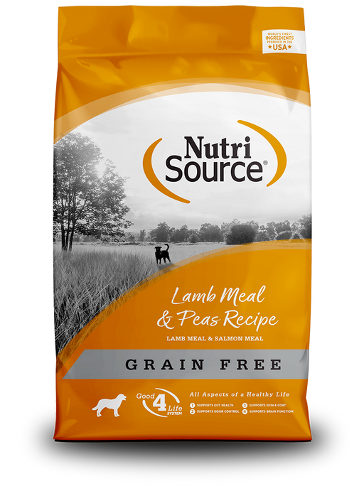 NutriSource Grain-Free Lamb Meal & Pea Dry Dog Food