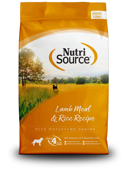 nutrisource lamb and rice recipe dry dog food