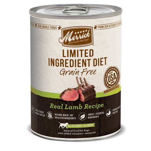 Merrick Limited Ingredient Diet: Real Lamb Dog Food 12.7 oz 