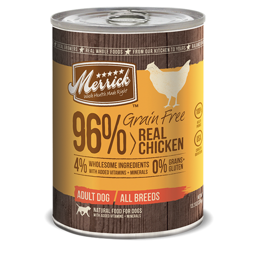 Merrick 96% Grain Free Chicken 13.2 oz 