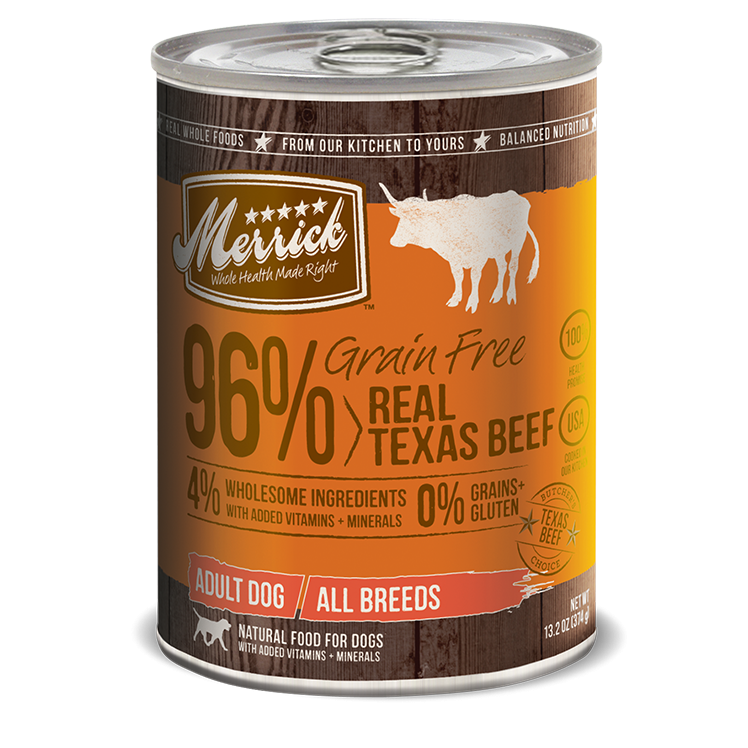 Merrick 96% Grain Free Beef 13.2 oz 