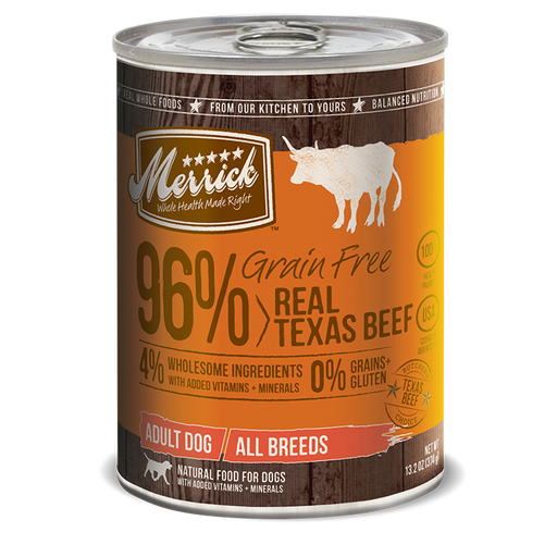Merrick 96% Grain Free Beef 13.2 oz 