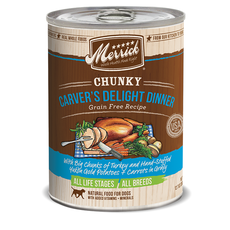 Merrick Chunky Carver's Delight Dinner 12.7 oz 