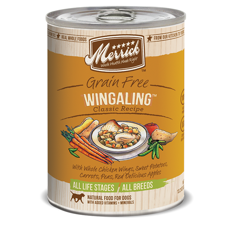 Merrick Wingaling Dog Food 13.2 oz 
