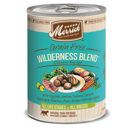 Merrick Wildnerness Blend Dog Food 13.2 oz