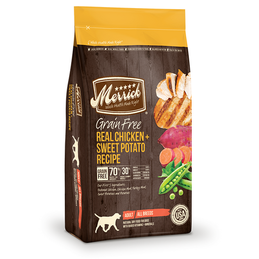 Merrick Grain Free Chicken and Sweet Potato 12 lbs