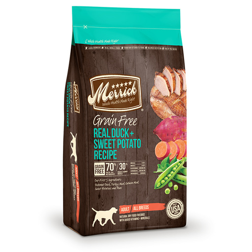 Merrick Grain Free Duck and Sweet Potato