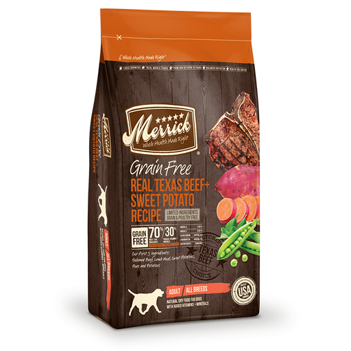 Merrick Grain Free Texas Beef and Sweet Potato