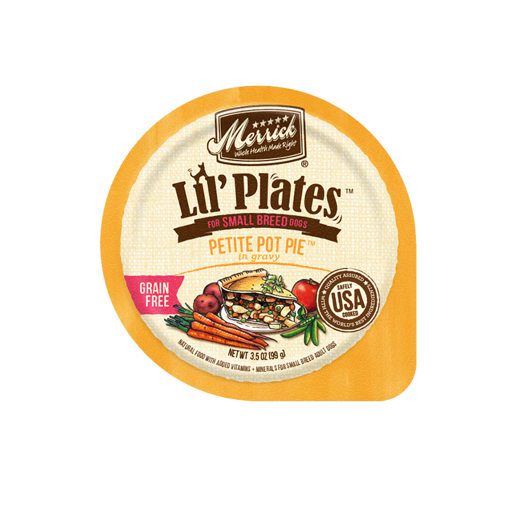 Merrick Lil Plate Grain Free Petite Pot Pie 3.5 oz 