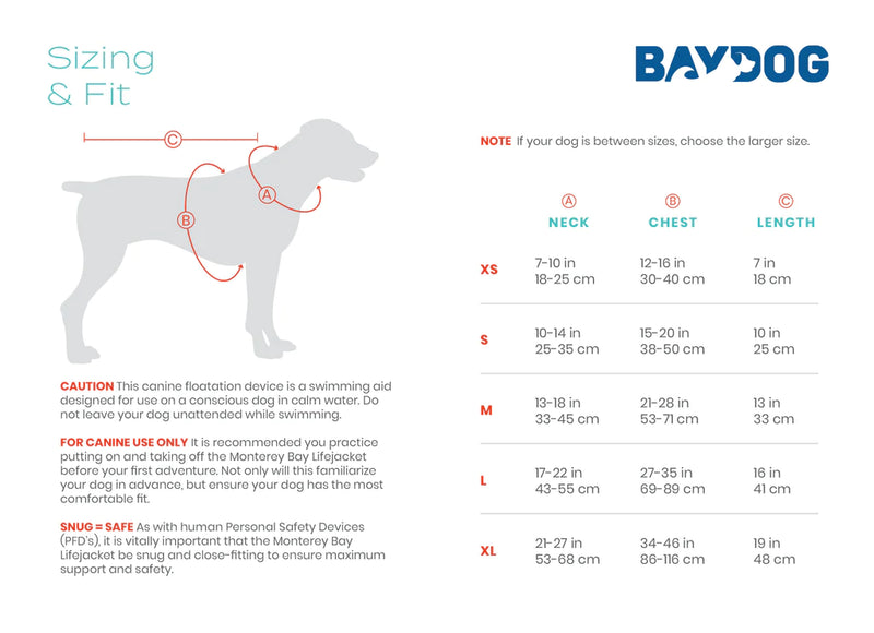 Baydog Monterey Bay Life Jacket, Yellow
