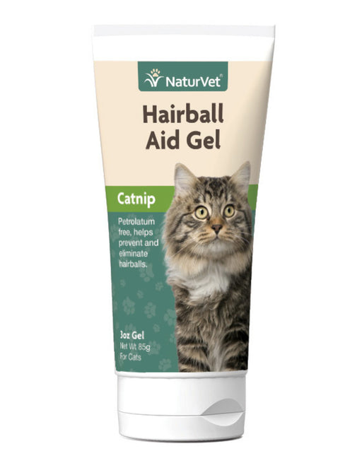 NaturVet Natural Hairball Aid Catnip Gel 3 oz
