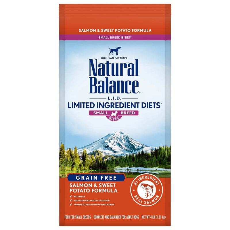 Natural Balance Grain-Free Limited Ingredient Small Breed Dry Dog Food, Salmon & Sweet Potato Formula