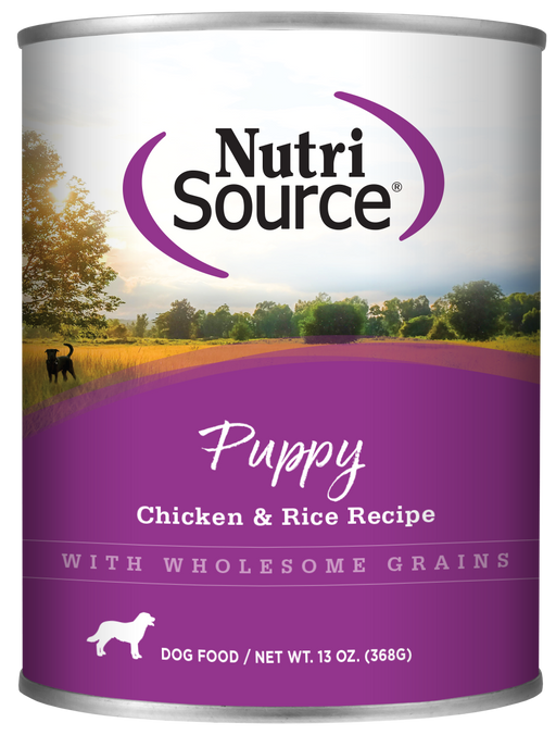 NutriSource Puppy Chicken and Rice Canned Dog Food