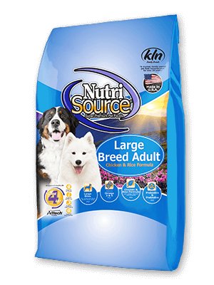 NutriSource Large Breed Adult Chicken & Rice Dry Dog Food, 26 lbs