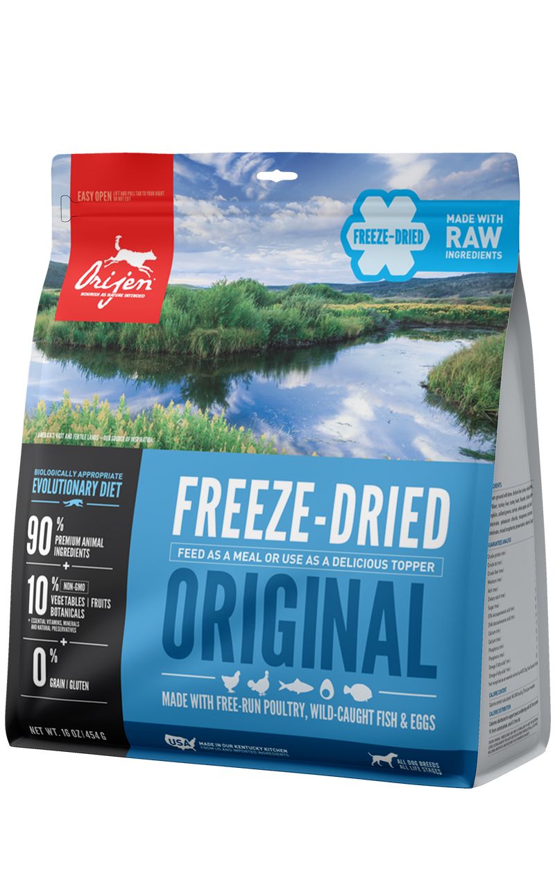 freeze-dried dog food