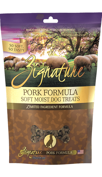 Zignature Soft Moist Treats: Pork 