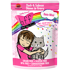Weruva BFF Date Night Duck and Salmon 2.8 oz Pouch Cat Food