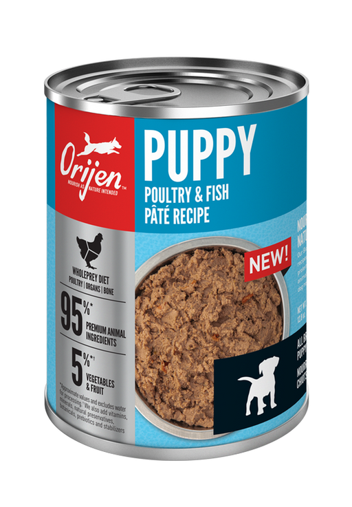 Orijen Puppy Poultry & Fish Paté Recipe, 12.8 oz