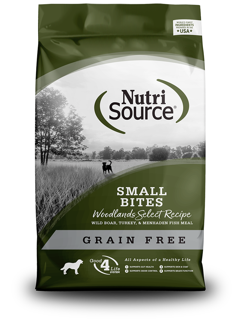 NutriSource Grain Free Woodlands Select Small Bites Woodlands Select Dry Dog Food 4 lb
