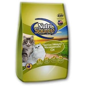 Nutrisource Senior Weight Management Cat Food 6.6 lb