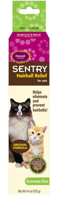 SENTRY Cat Hairball Relief Malt Flavor