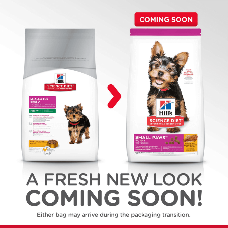 Science Diet Puppy Small & Toy Breed Dry 4.5 lb