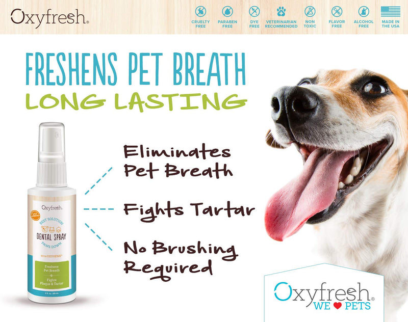 Oxyfresh Dental Spray 8 oz