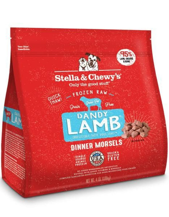 Stella & Chewy's Dog Frozen Morsels Lamb 4 lb