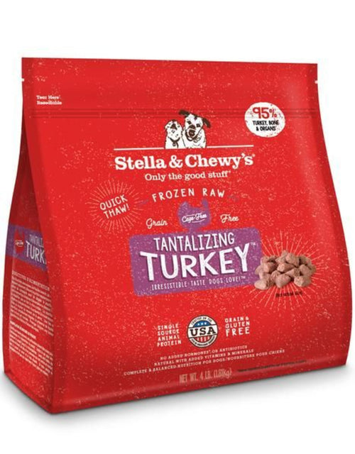 Stella & Chewy's Dog Frozen Morsels Tantalizing Turkey 4 lb