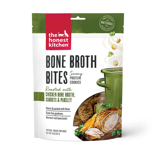 The Honest Kitchen-Bone Broth Bites, Roasted with Chicken Bone Broth Carrots 8 oz