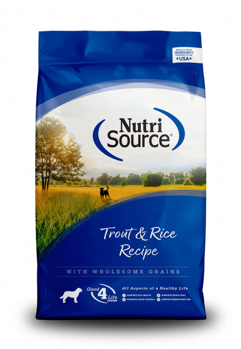 NutriSource Trout & Rice Dog Food