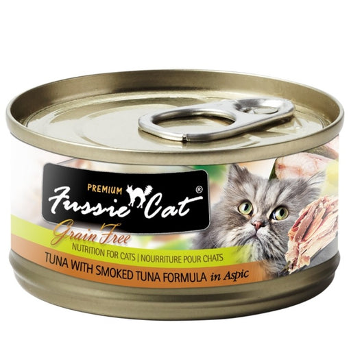 Fussie Cat Premium Tuna with Smoked Tuna 2.8 oz