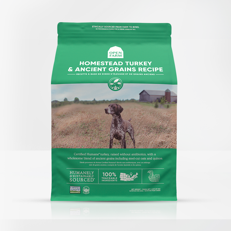 Open Farm Homestead Turkey & Ancient Grain Dry Dog Food
