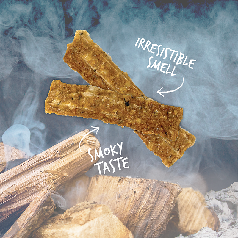 Wag More Bark Less Smoked Salmon Jerky 10oz