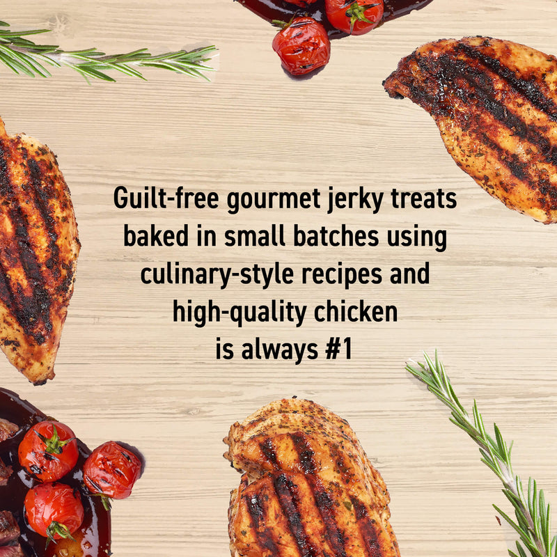 Wag More Bark Less Jerky, BBQ Grilled Chicken, 10 oz