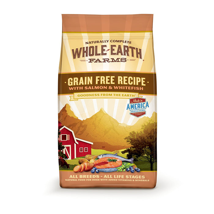 Whole Earth Farms Grain Free Salmon and Whitefish 4lb