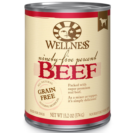 Wellness 95% Beef Dog Food 13 oz 