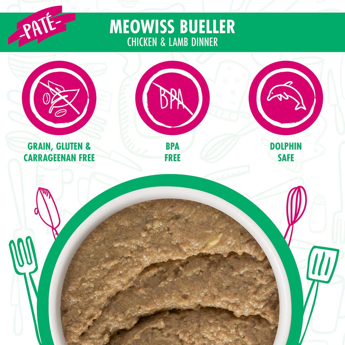 Weruva Cats in the Kitchen: Meowiss Bueller, 3 oz Wet Cat Food
