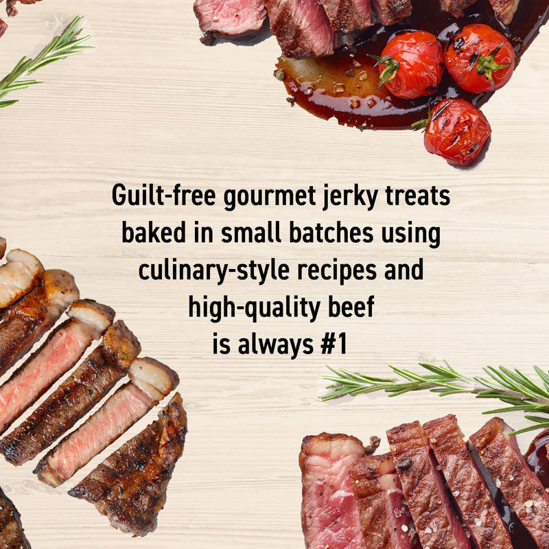 Wag More Bark Less Jerky, BBQ Grilled Beef, 10 oz