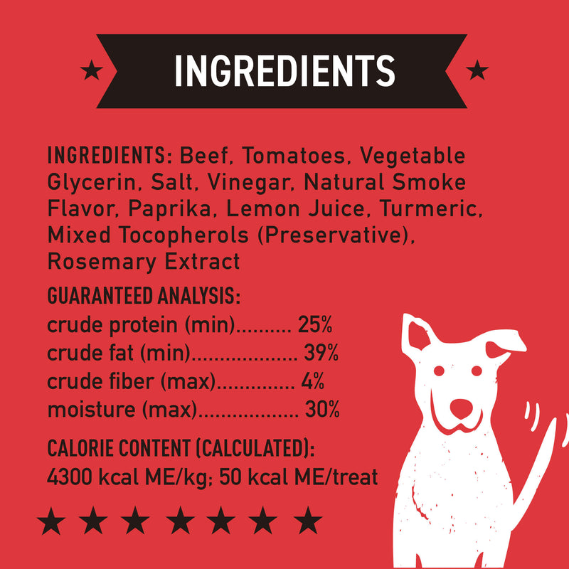 Wag More Bark Less Jerky, BBQ Grilled Beef, 10 oz