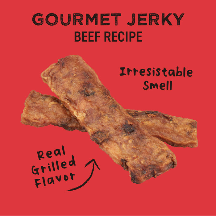 Wag More Bark Less Jerky, BBQ Grilled Beef, 10 oz